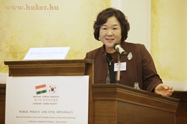 Prof. Dr. Kim Seon Jung alelnök, Koreai-Magyar Tarsasag